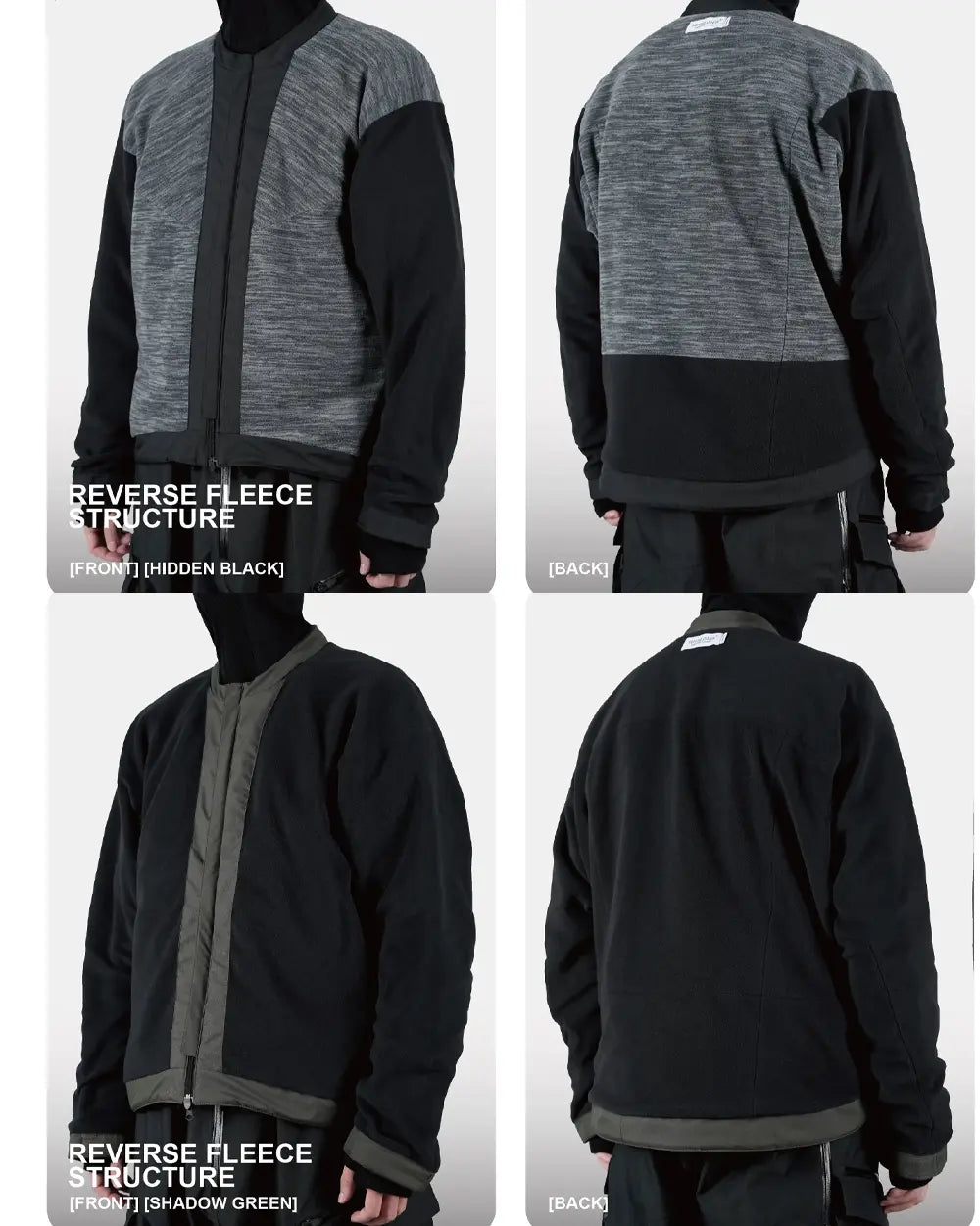 3-in-1 Hard Shell Techwear Jacket ’Fortress’