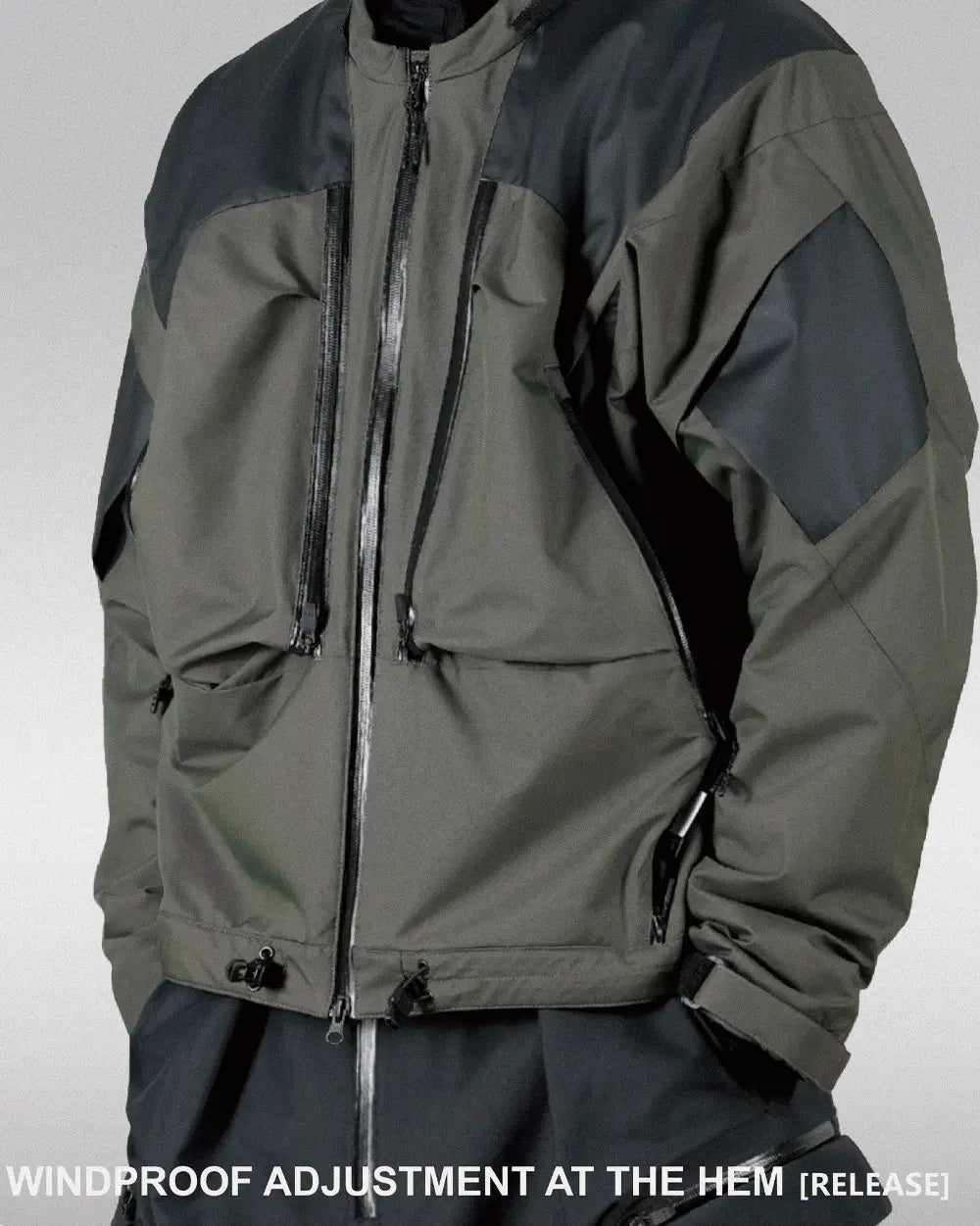 3-in-1 Hard Shell Techwear Jacket ’Fortress’
