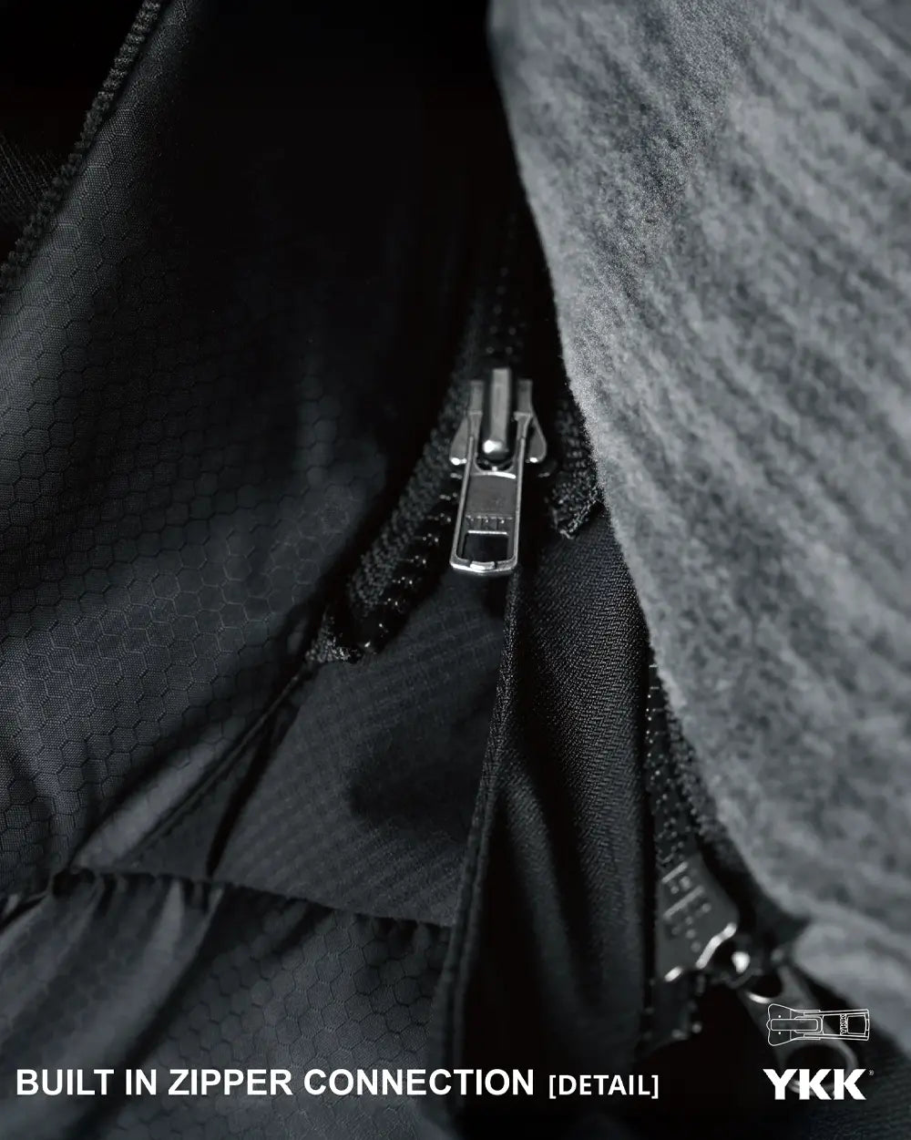 3-in-1 Hard Shell Techwear Jacket ’Fortress’