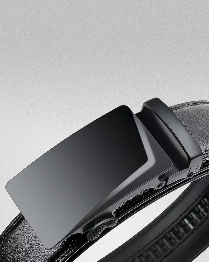 Automatic buckle leather belt ’Kozu’
