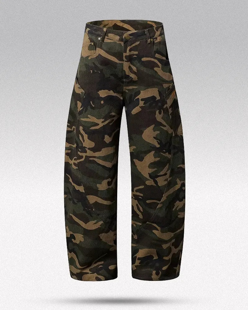 Baggy camo pants ’Kogane’ - TECHWEAR STORM™