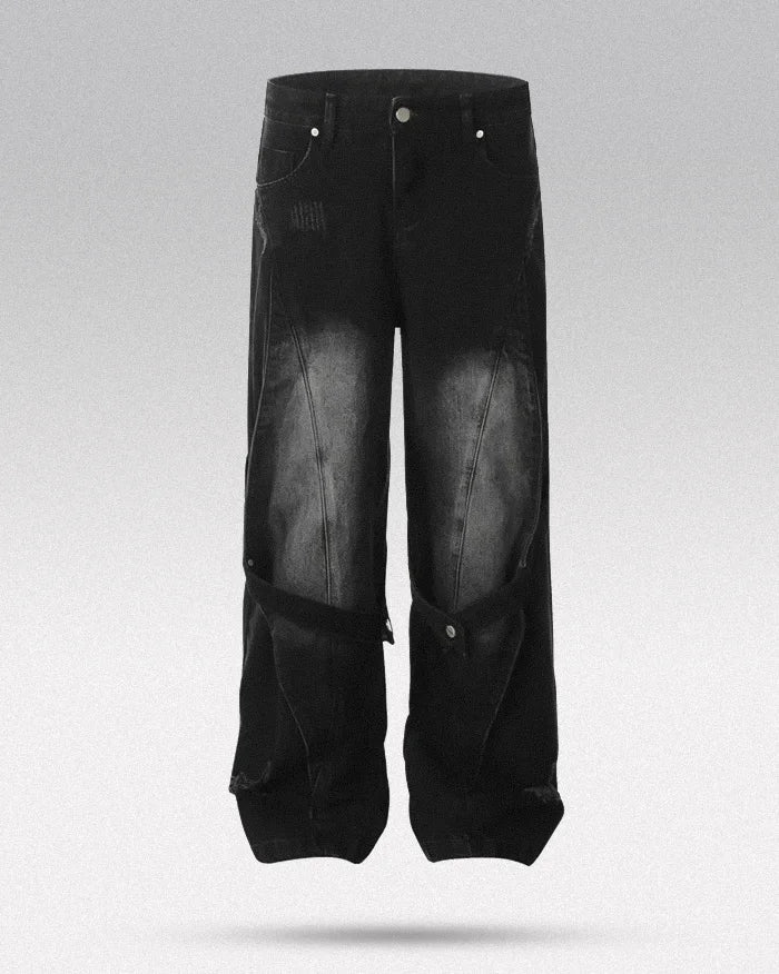 Baggy jeans men’s y2k ’Kumirai’ - TECHWEAR STORM™