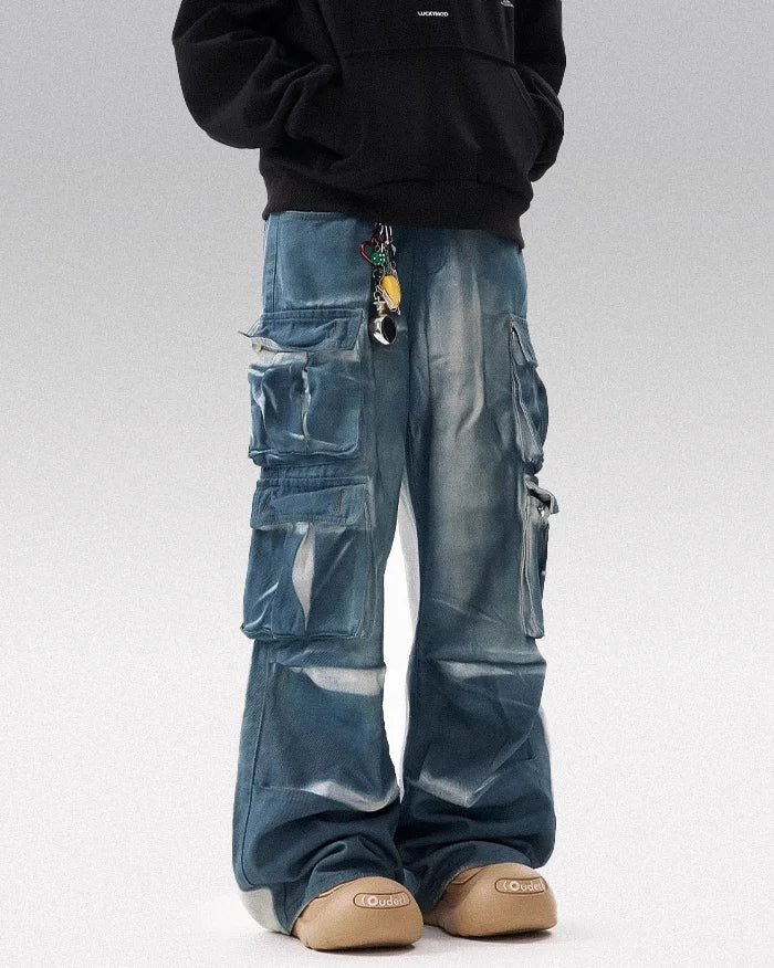 Baggy y2k jeans ’Kirishima’ - TECHWEAR STORM™