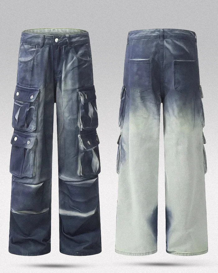 Baggy y2k jeans ’Kirishima’ - TECHWEAR STORM™
