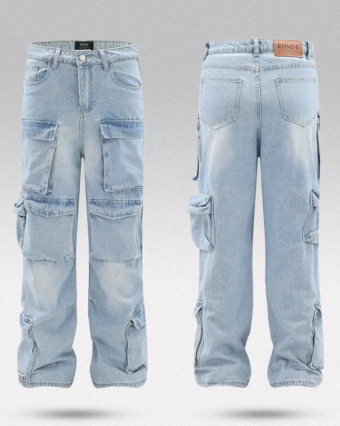 Baggy y2k jeans ’Tamba’ - TECHWEAR STORM™