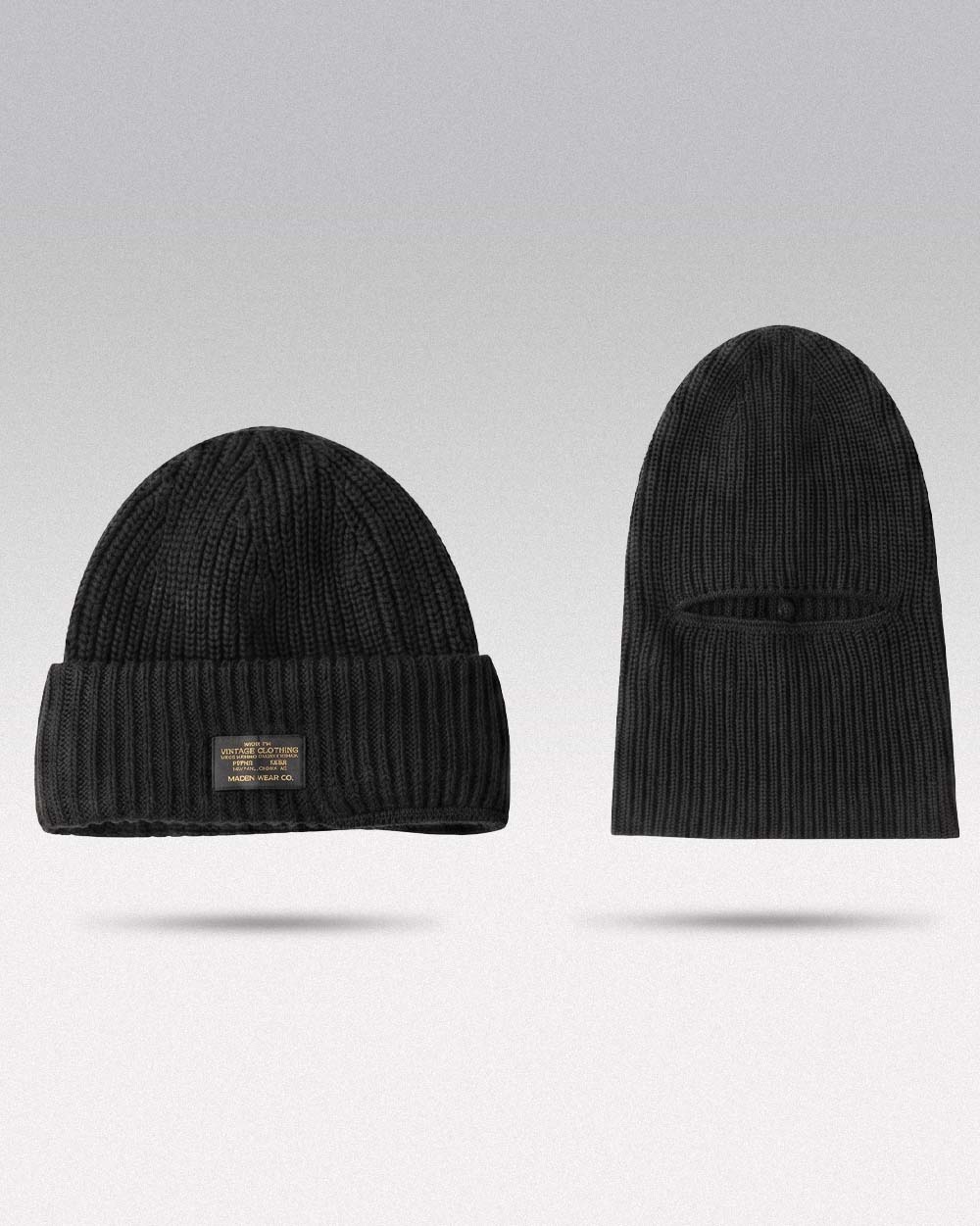 Balaclava beanie ’Nexa’ - Black