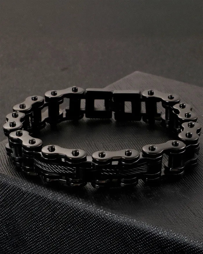 Bike Chain Bracelet ’Nyx’