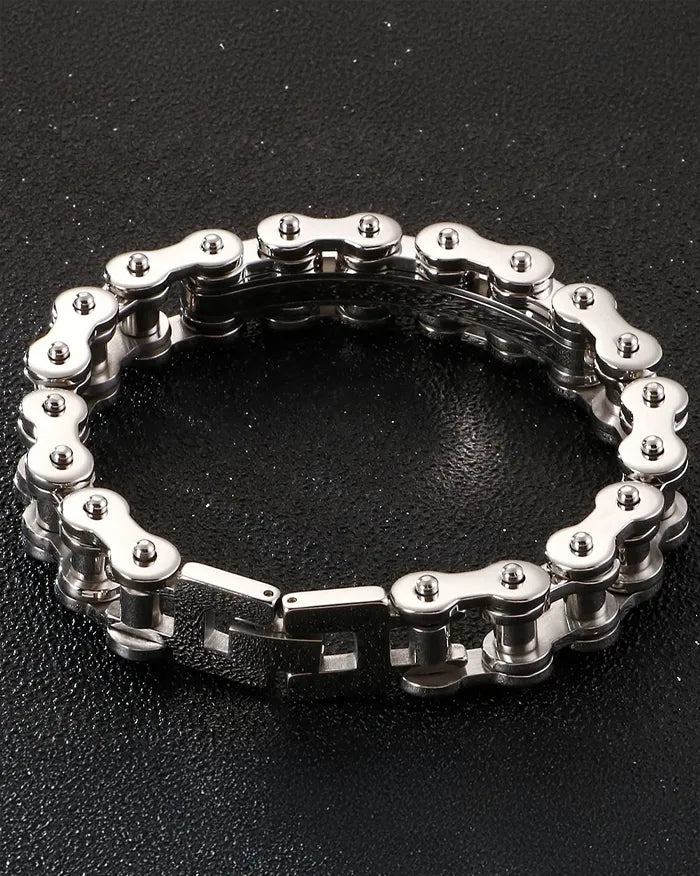 Bike Chain Bracelet ’Nyx’