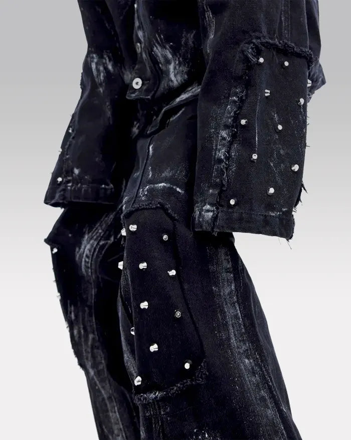 Black baggy jeans y2k ’Kanazawa’