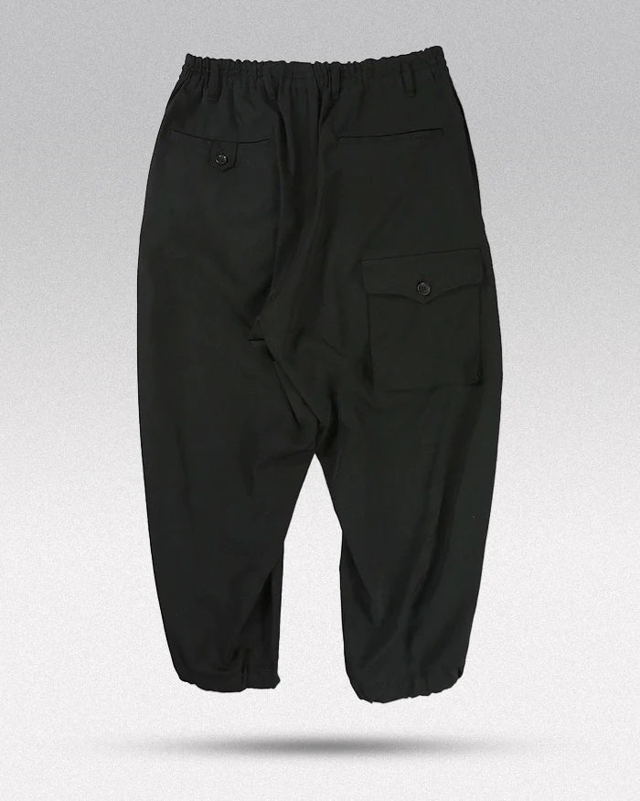 Black harem pants ’Aizuwa’ - TECHWEAR STORM™