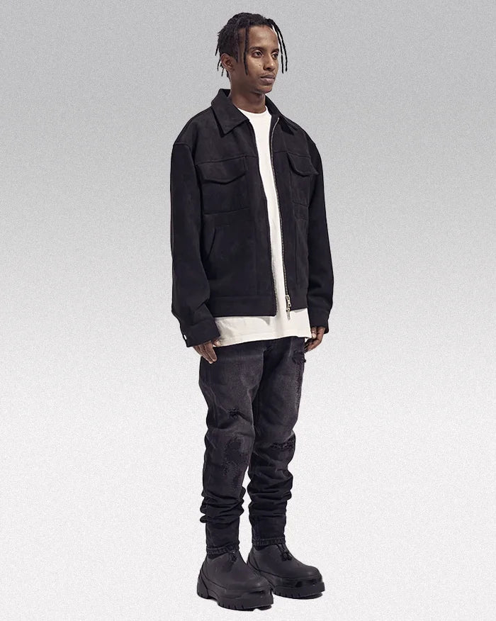 Black jeans y2k ’Komatsu’ - TECHWEAR STORM™