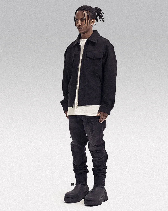 Black jeans y2k ’Komatsu’ - TECHWEAR STORM™