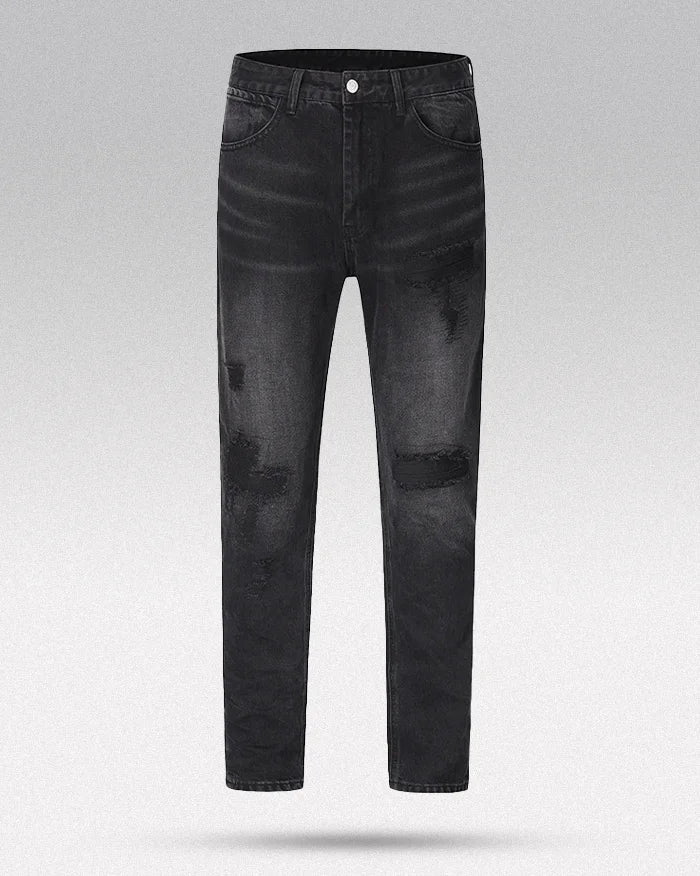 Black jeans y2k ’Komatsu’ - TECHWEAR STORM™
