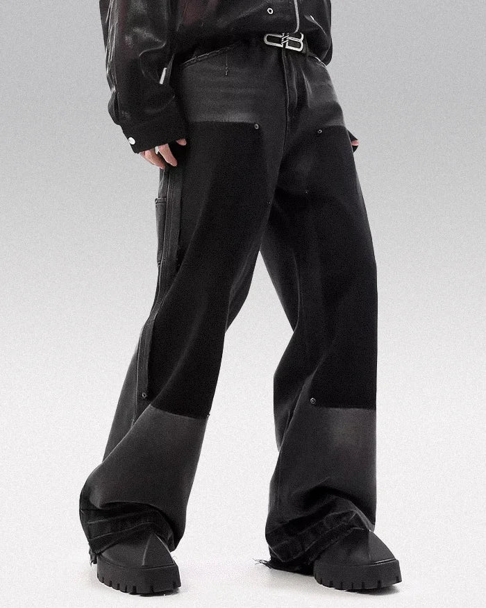 Black loose jeans ’Ichiki’ - TECHWEAR STORM™