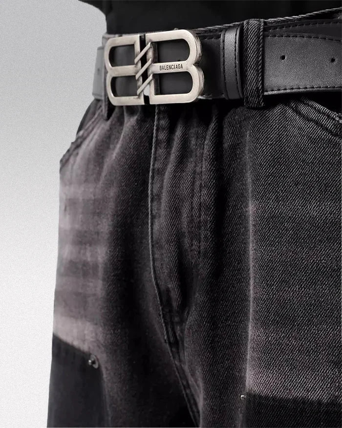 Black loose jeans ’Ichiki’ - TECHWEAR STORM™