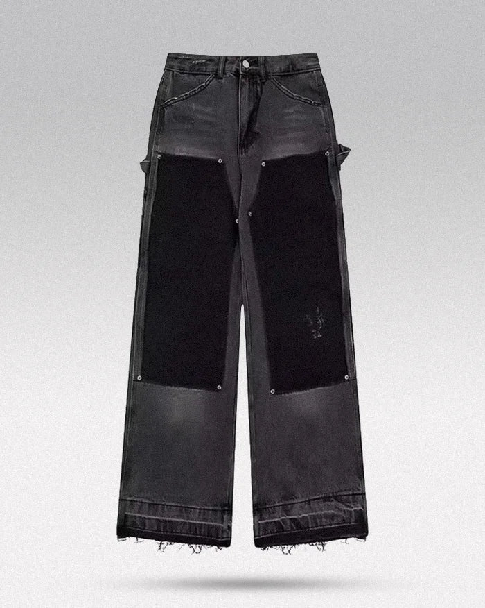 Black loose jeans ’Ichiki’ - TECHWEAR STORM™