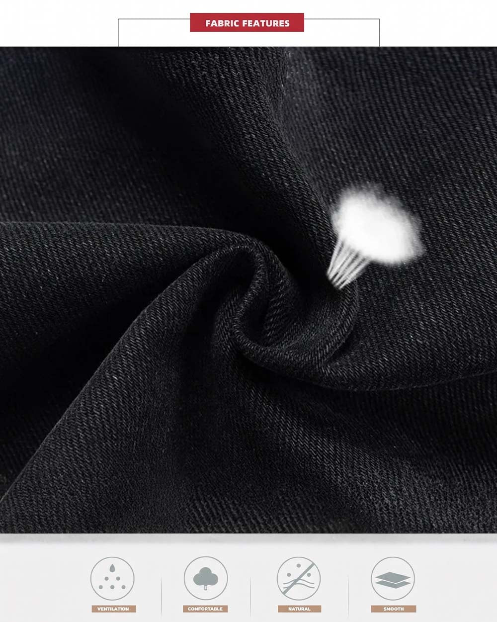 Black loose jeans ’Ichiki’