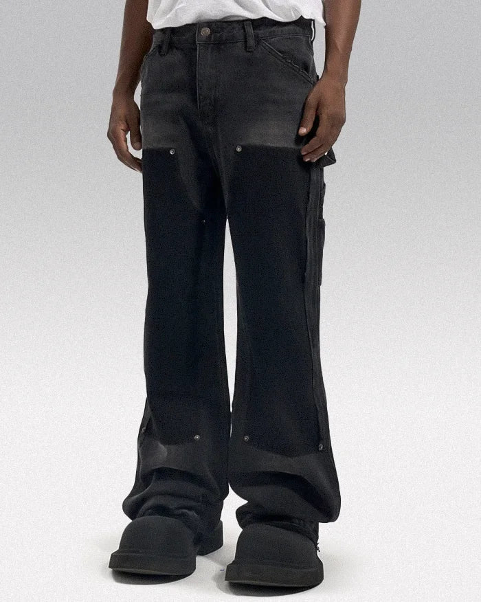 Black loose jeans ’Ichiki’ - TECHWEAR STORM™
