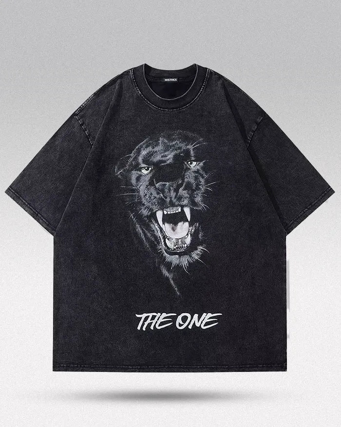 Tシャツ・カットソー Vanquish Obsidian Black Panther Oversized Boxy T Shirt Vanquish Obsidian Black Angel Oversized Boxy T Shirt