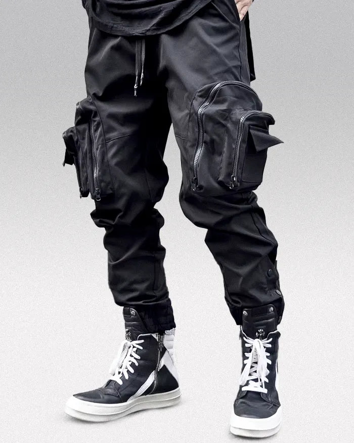 Black trousers cargo ’Handa’ - M