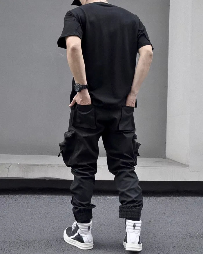 Black trousers cargo ’Handa’