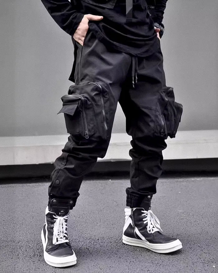 Black trousers cargo ’Handa’