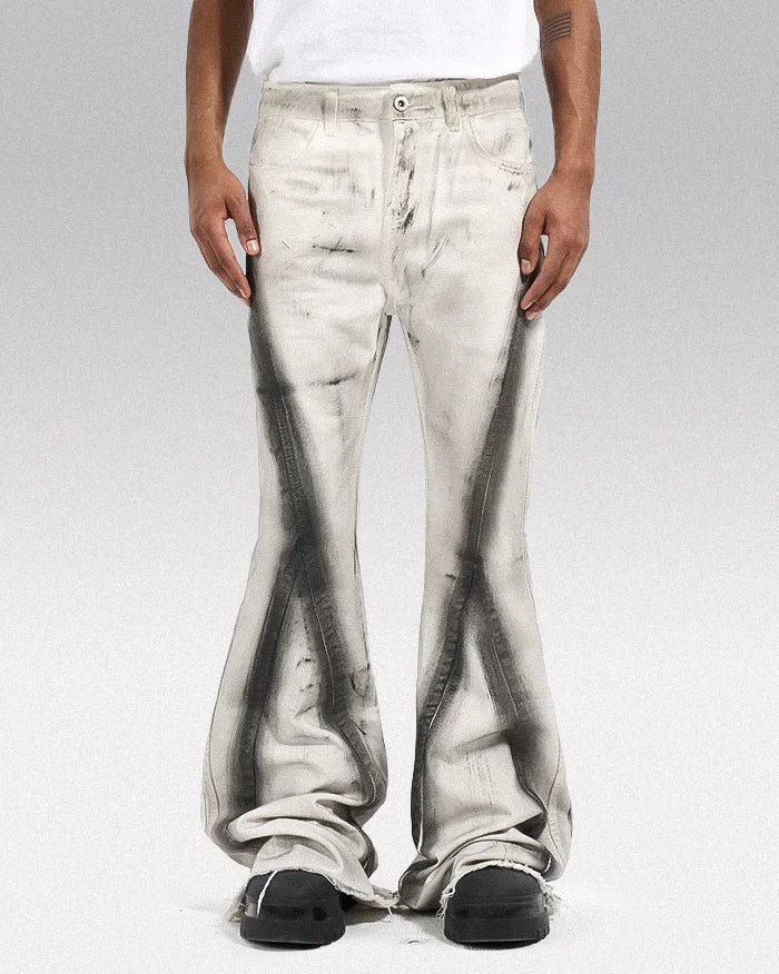 Bootcut jeans Y2k ’Huhara’ - TECHWEAR STORM™
