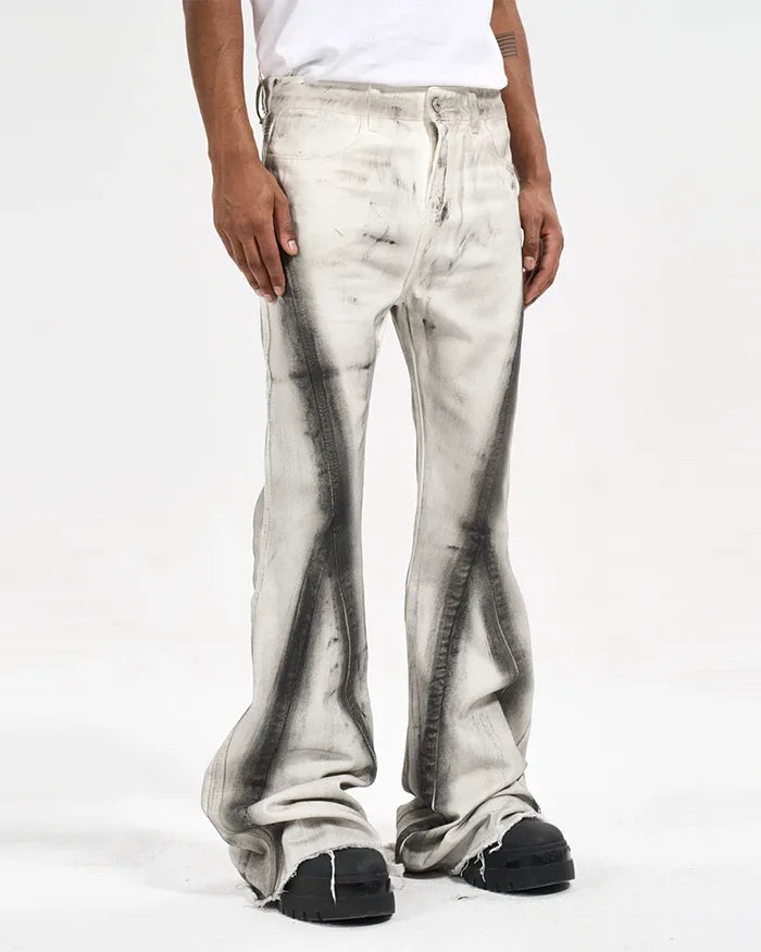 Bootcut jeans Y2k ’Huhara’ - TECHWEAR STORM™