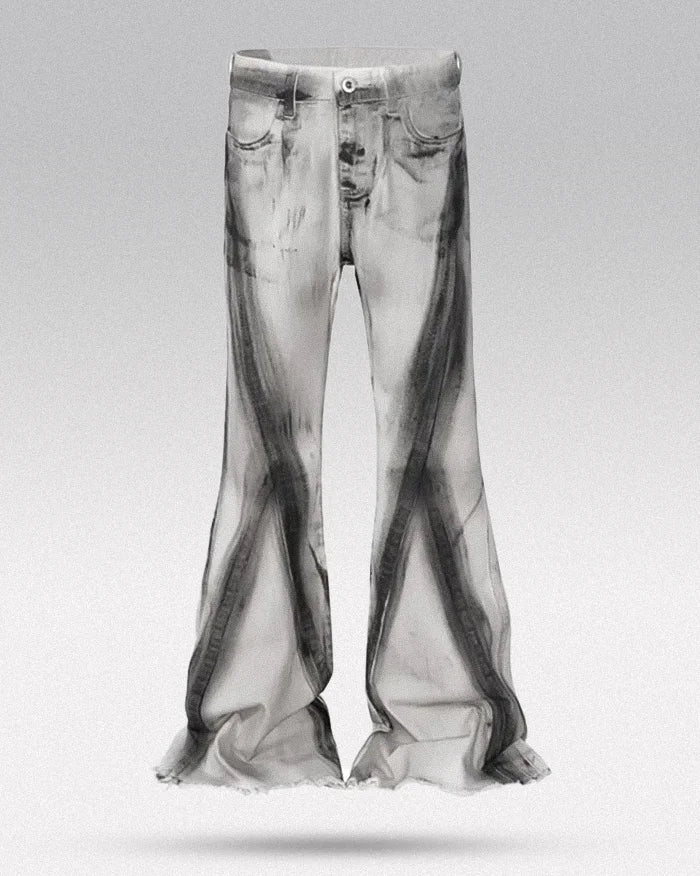 Bootcut jeans Y2k ’Huhara’ - TECHWEAR STORM™