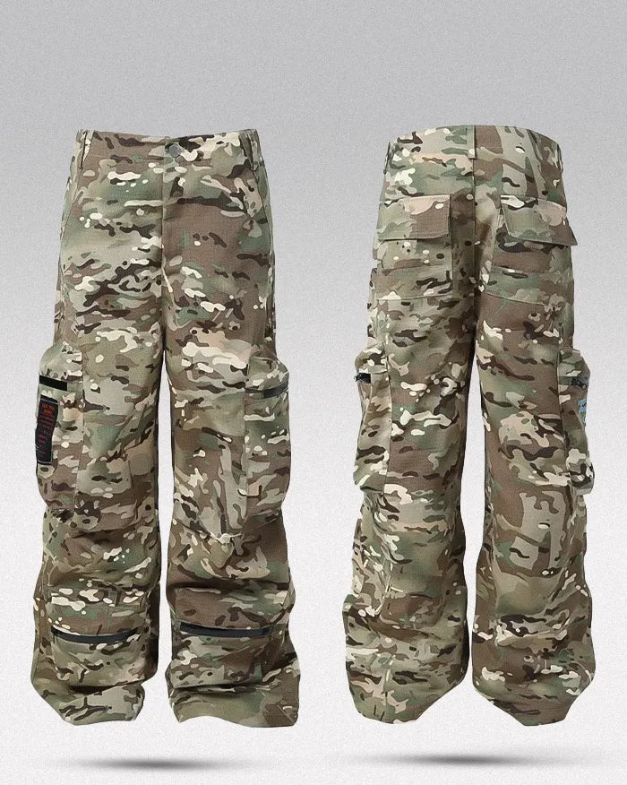 Camo cargo pants ’Chigasaki’ - TECHWEAR STORM™