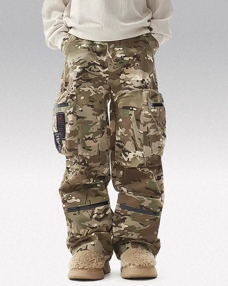 Camo cargo pants ’Chigasaki’ - TECHWEAR STORM™