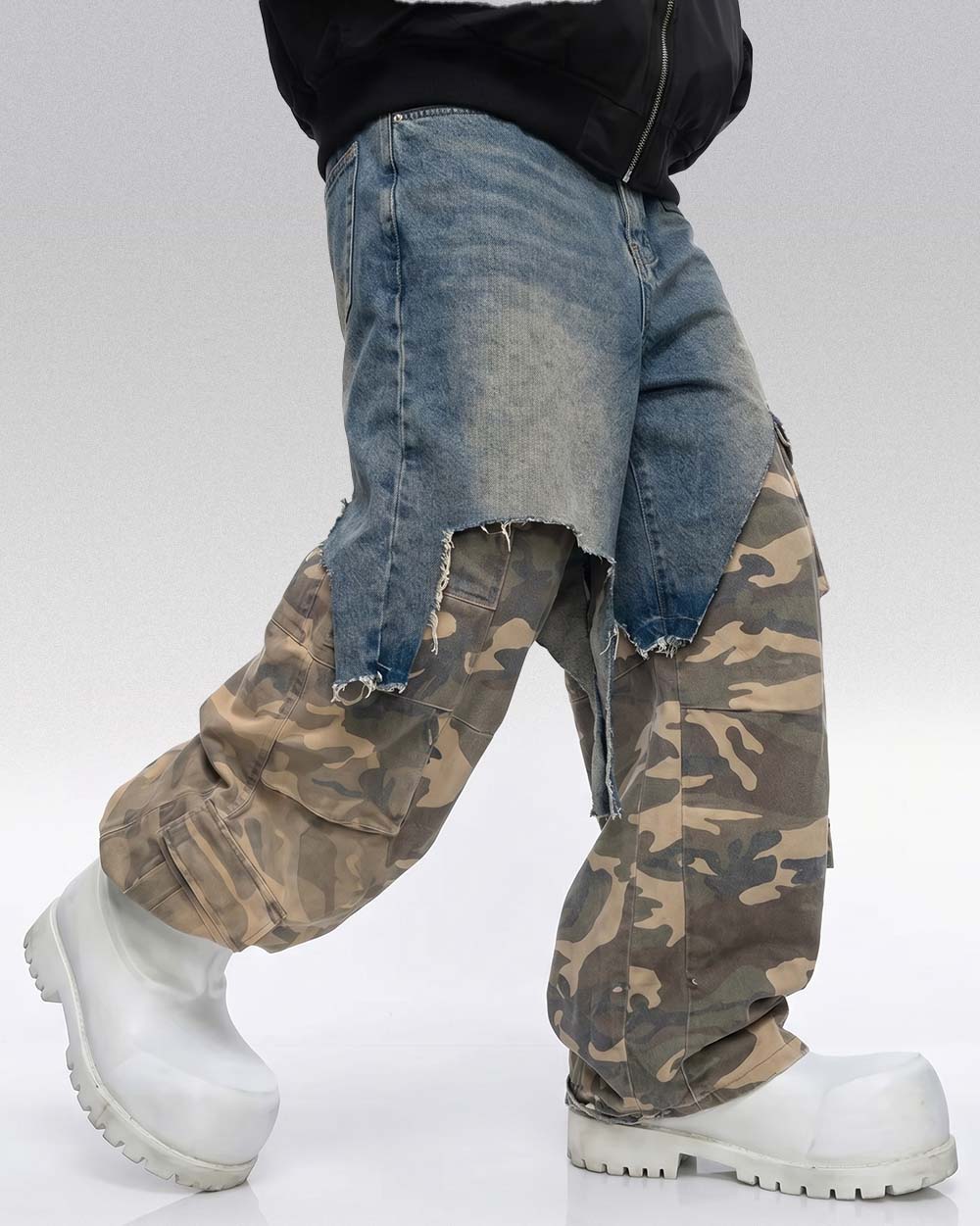 Camo pants Y2k ’Yokoh’ - M