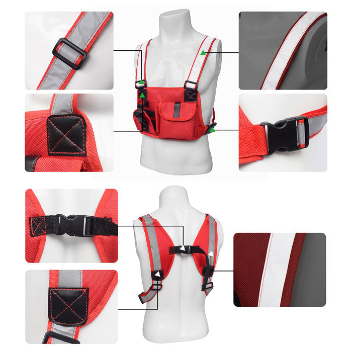Chest Bag "Caccio" REFLEKTIV - TECHWEAR STORM™