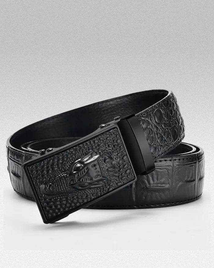 Crocodile Pattern belt ’Ina’