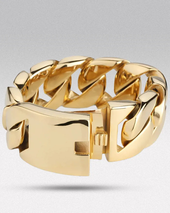Cuban link bracelet men ’Phantom’