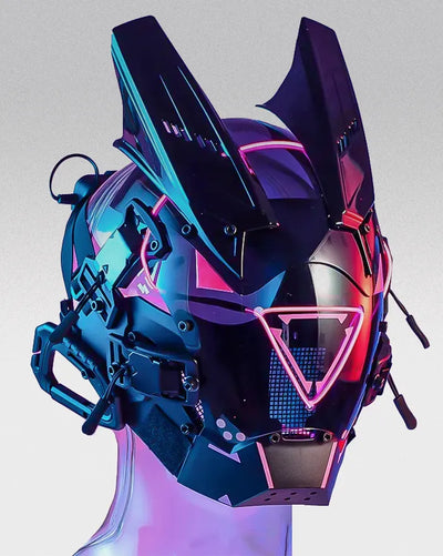 Cyberpunk Helmet ’Chiga’ - TECHWEAR STORM™