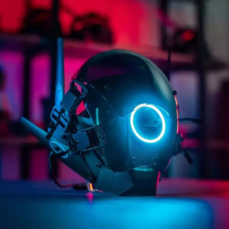 Cyberpunk Helmet ’Gasaki’ - TECHWEAR STORM™