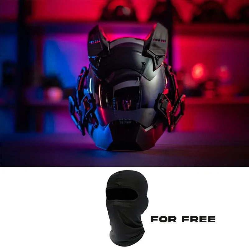 Cyberpunk Helmet ’Nagaka’ - TECHWEAR STORM™