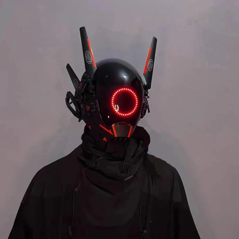 Cyberpunk Helmet ’Tsukuba’ - TECHWEAR STORM™