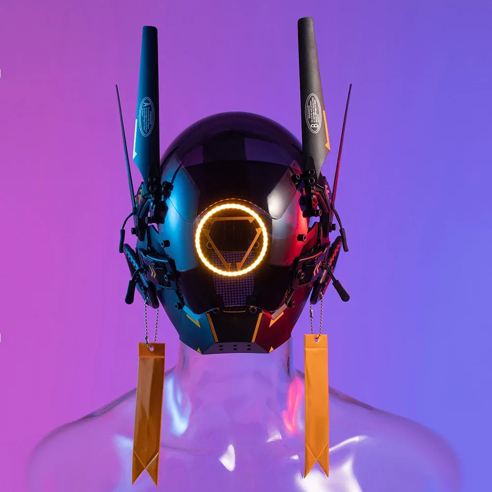 Cyberpunk Helmet ’Tsukuba’ - TECHWEAR STORM™