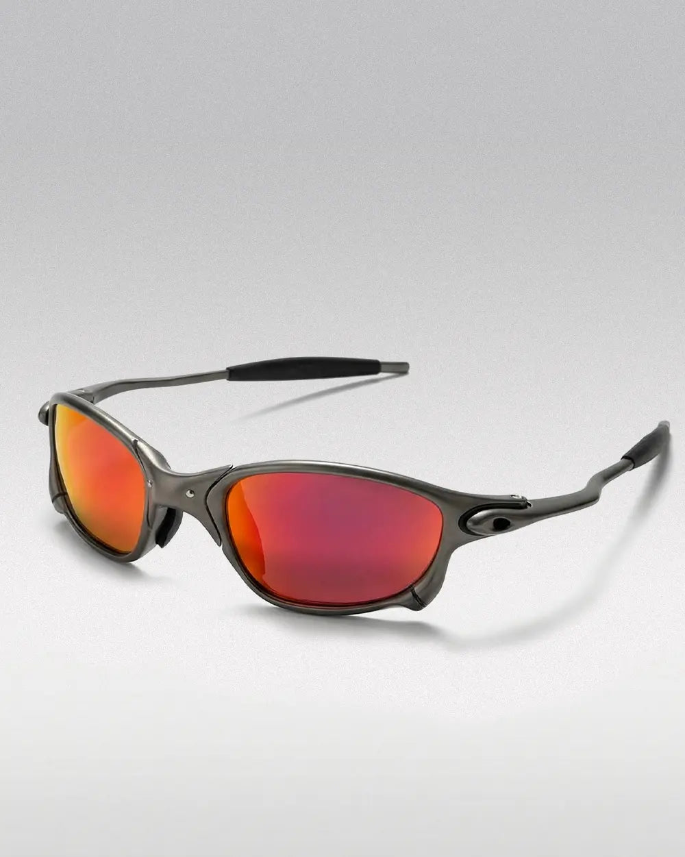 Cyberpunk Sunglasses ’Razor’ - Red / One Size