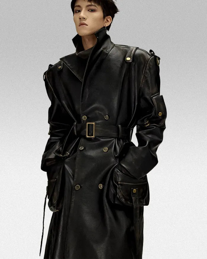 【最終価格】CLELDouble Tech Fade Trench Coat CLEL】Double Tech Fade Trench Coat/ダブルテックフェード