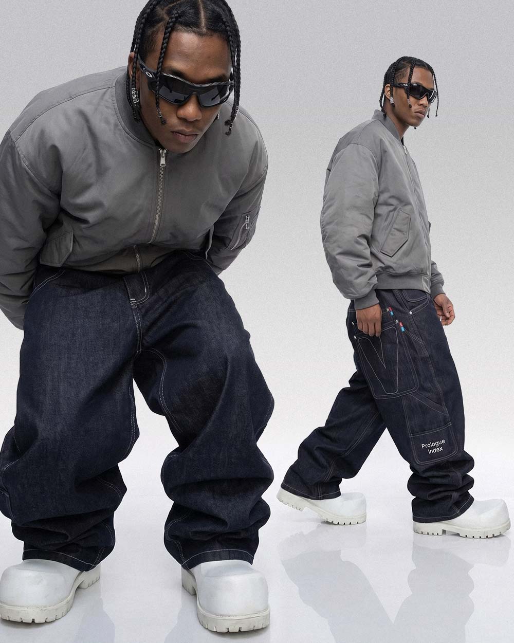Denim Y2k jeans ’Moriya’ - M