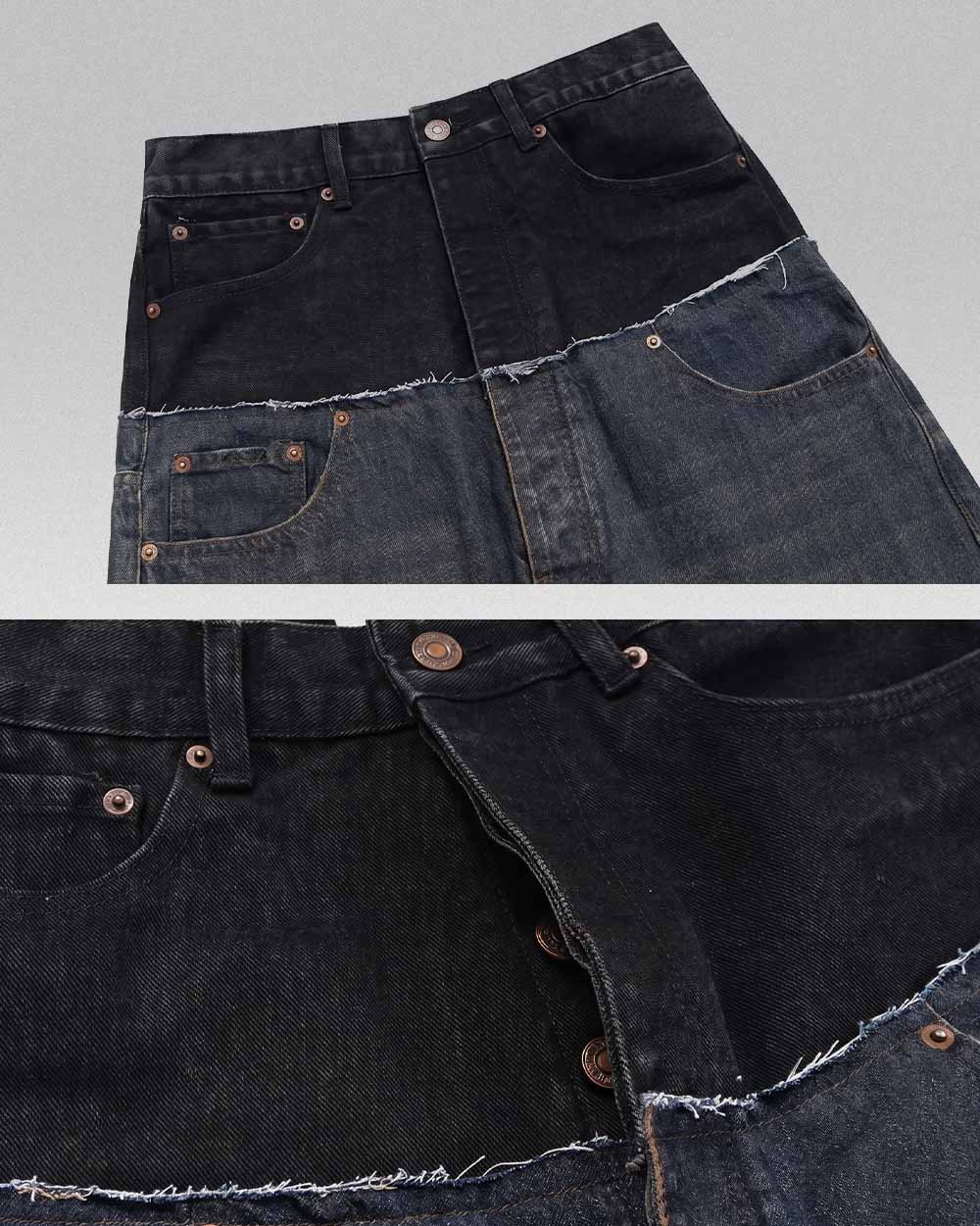 Double Layer Jeans ’Kushikino’
