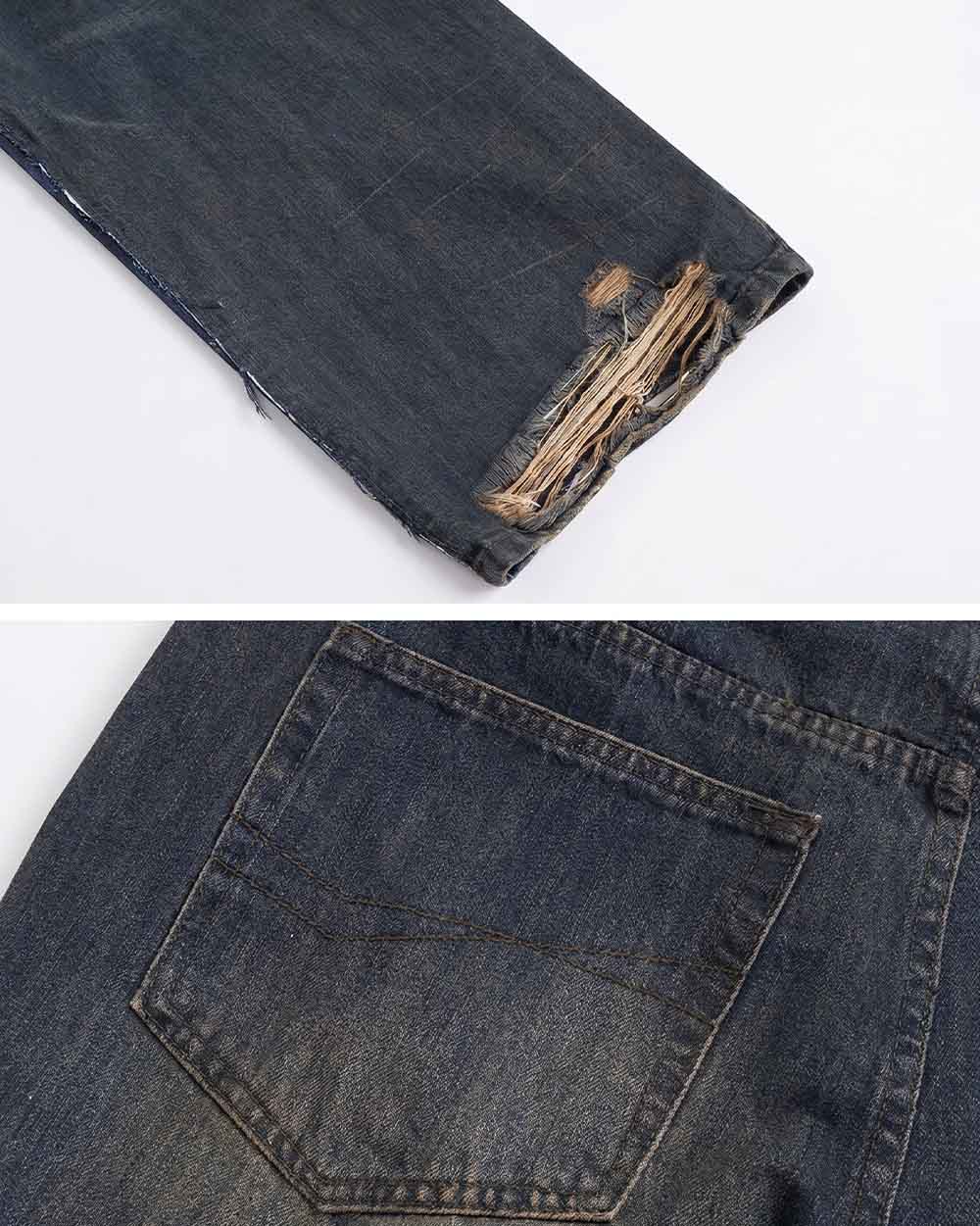 Double Layer Jeans ’Kushikino’