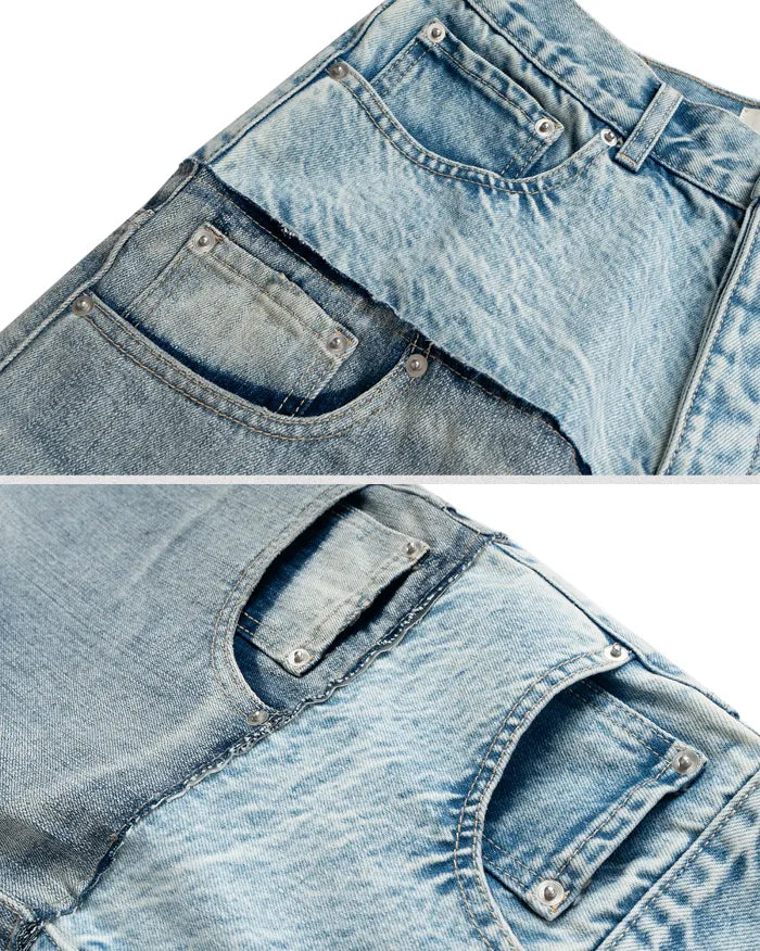 Double Layer Jeans ’Kushikino’