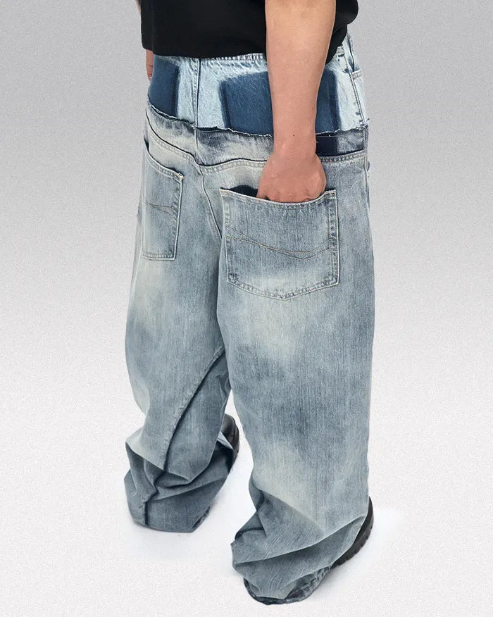 Double Layer Jeans ’Kushikino’