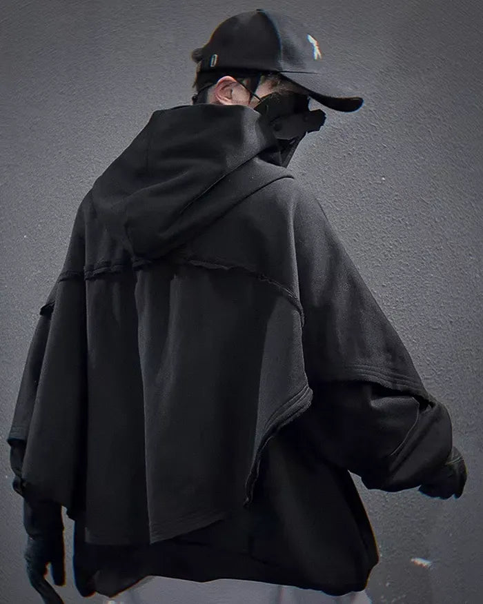 Fake two piece hoodie ’Obu’