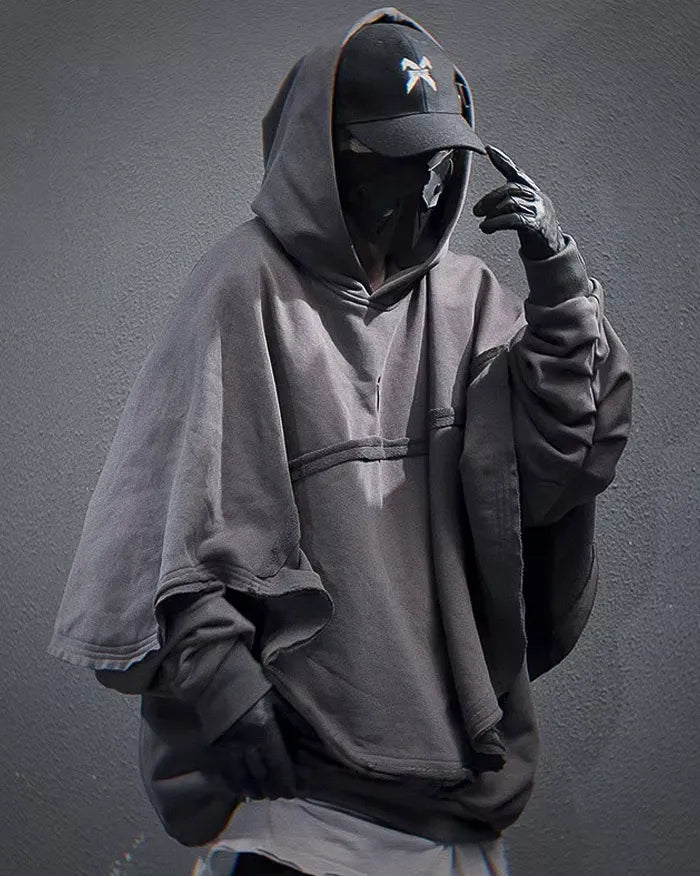 Fake two piece hoodie ’Obu’
