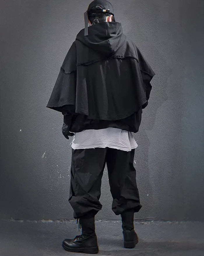 Fake two piece hoodie ’Obu’